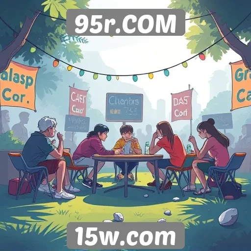 Como a comunidade interage no 95r.COM