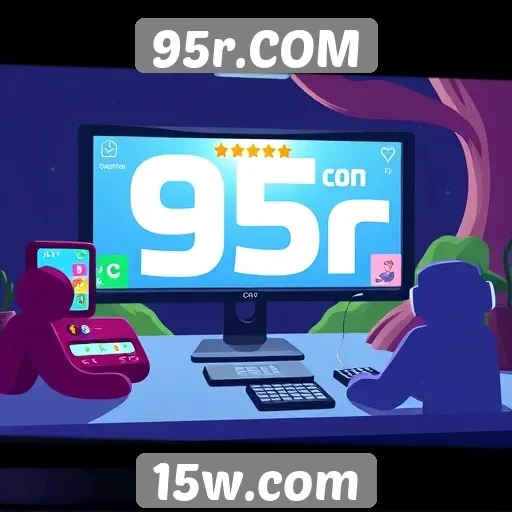 Interface do usuário e experiência visual no 95r.COM